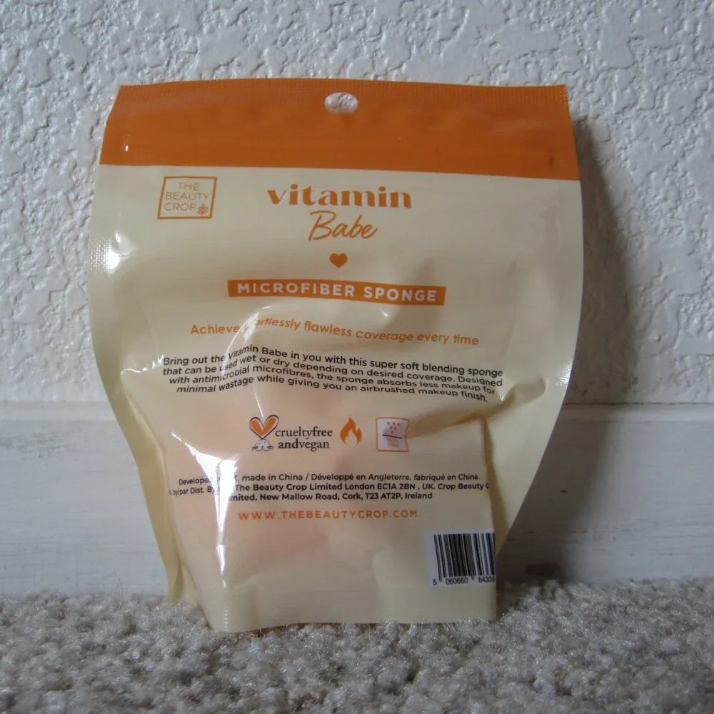 The Beauty Crop Vitamin Babe Microfiber Sponge